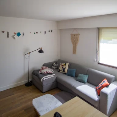 Lisandre a réalisé la rénovation intérieure complète de cet appartement à Chatenay-Malabry pour la location