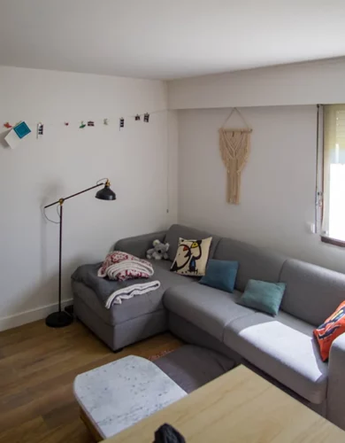 Lisandre a réalisé la rénovation intérieure complète de cet appartement à Chatenay-Malabry pour la location