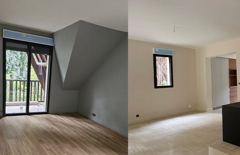 Maison Sèvres : Transformation des combles et isolation