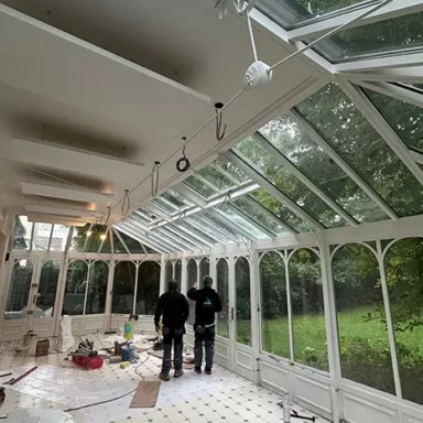 Rénovation véranda banlieue sud Paris isolation thermique.