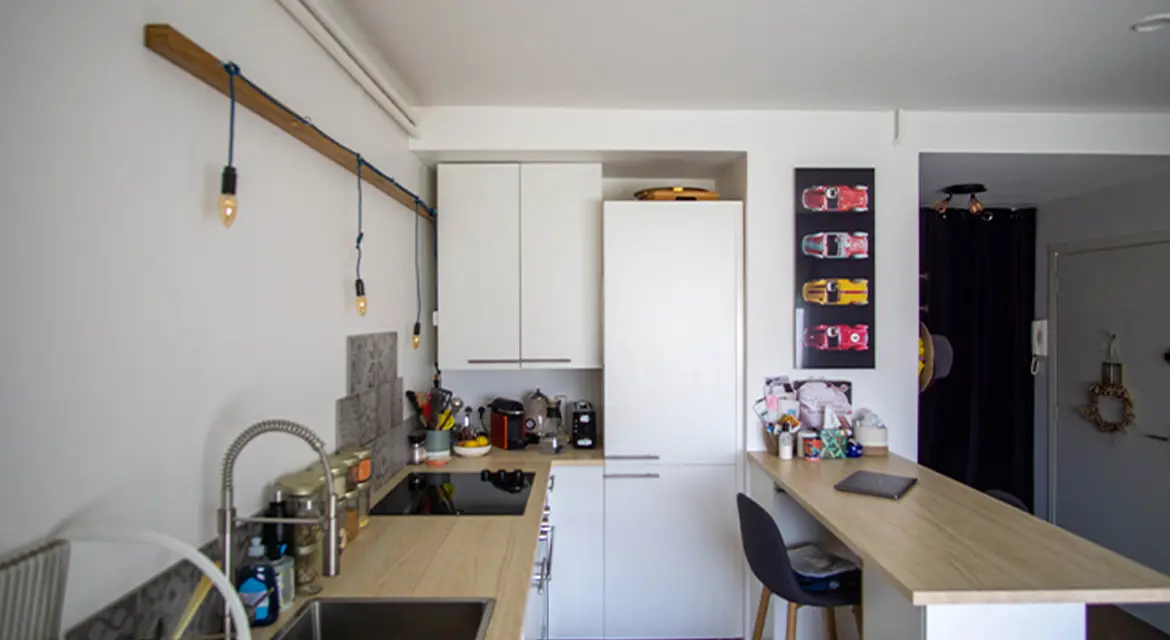Rénovation cuisine appartement neuf Plessis-Robinson