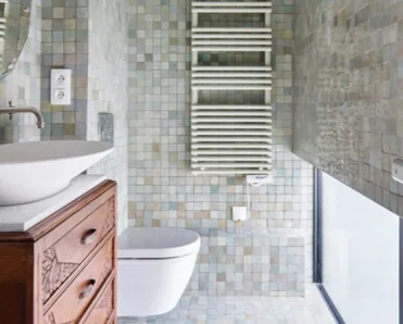 Création d'une salle de bains dans un garage entièrement rénové en région parisienne