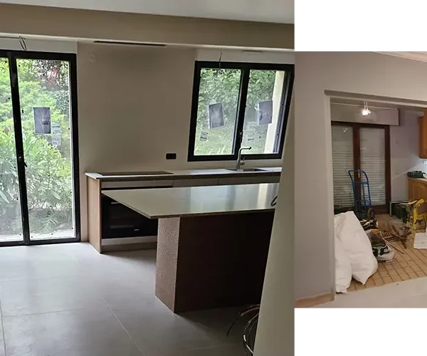 Transformation et rénovation cuisine maison Sèvres